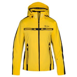 Dámská zimní lyžařská bunda kilpi hattori-w žlutá 40