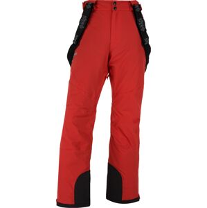 Pánské zimní lyžařské kalhoty kilpi methone-m červená  6xl
